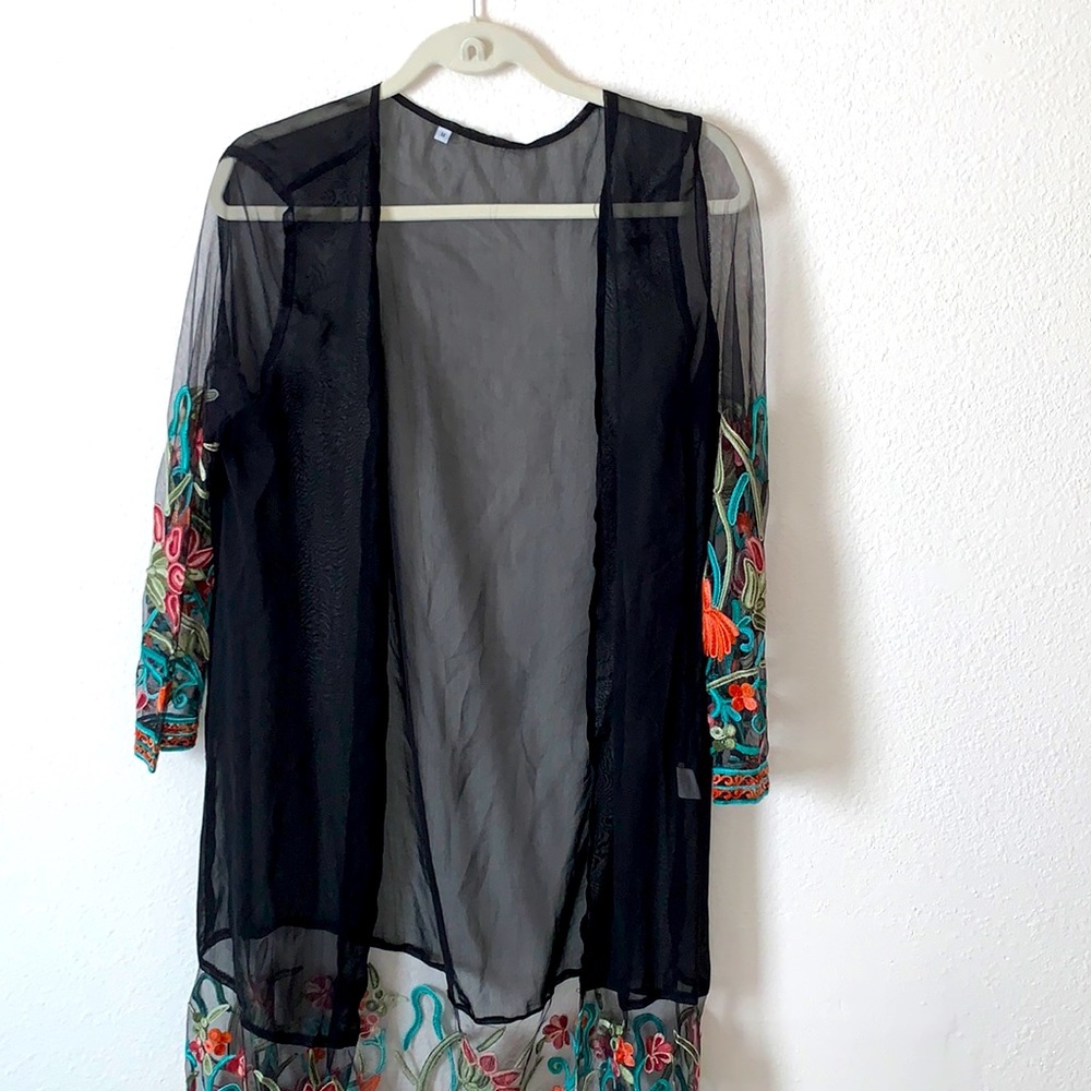 Sheer duster